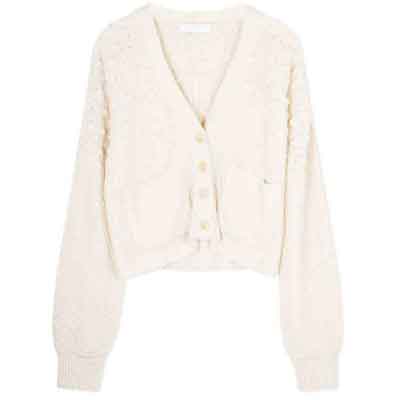 Jonathan Simkhai cardigan flat