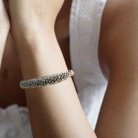 Meredith Frederick Beth 14-Karat  Gold and Silver Bead Bracelet