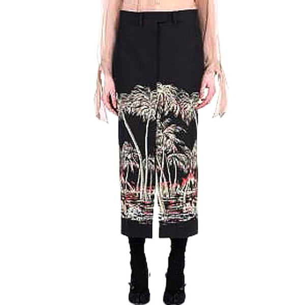 No.-21-Palm-Print-Midi-skirt