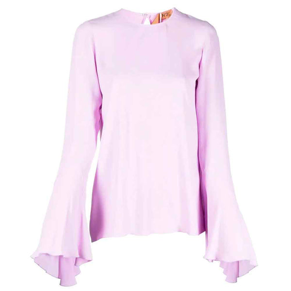 No. 21 Flared sleeve blouse 