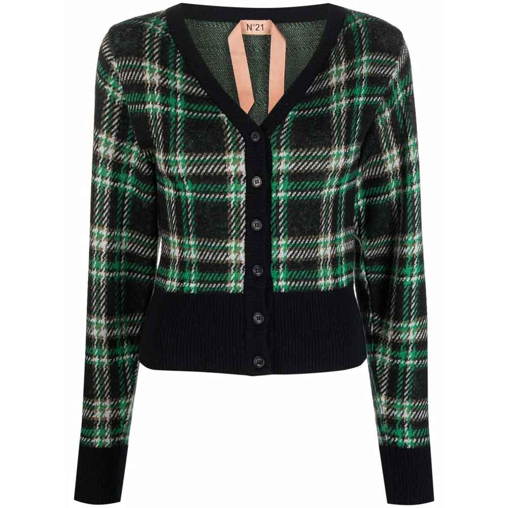 No.-21-plaid-cardigan-flat