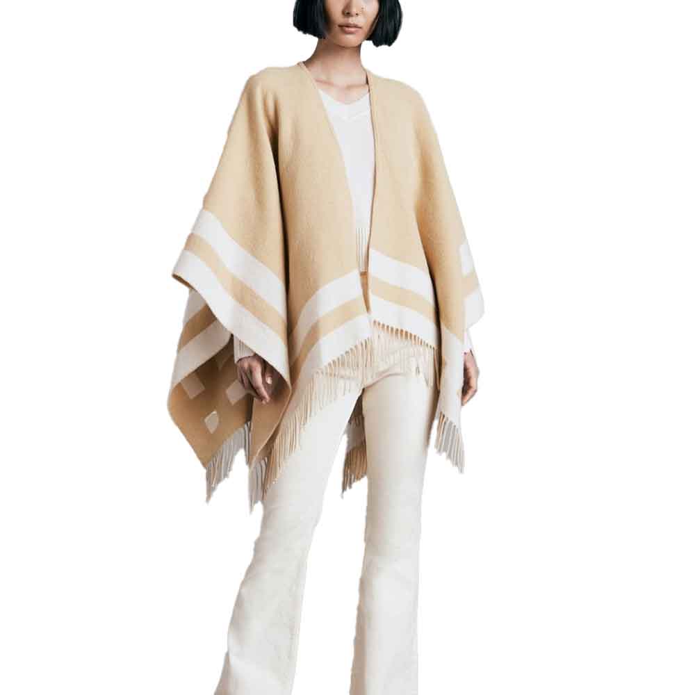 Hiand Food 崇め Frill Poncho [HN-020] ケープ