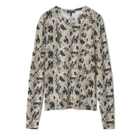 Rag & Bone Sabeen Printed Long Sleeve Jersey Top