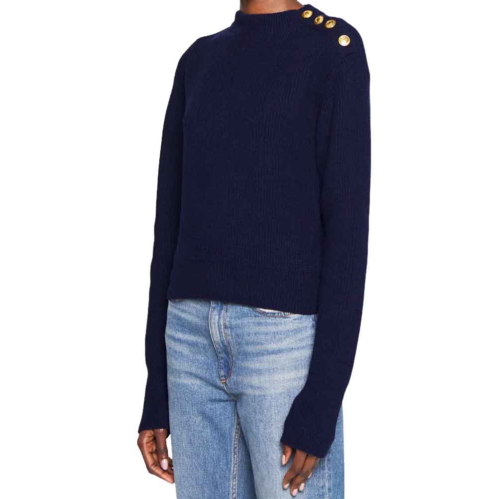 Nancy Navy Merino Sweater  Rag & Bone –