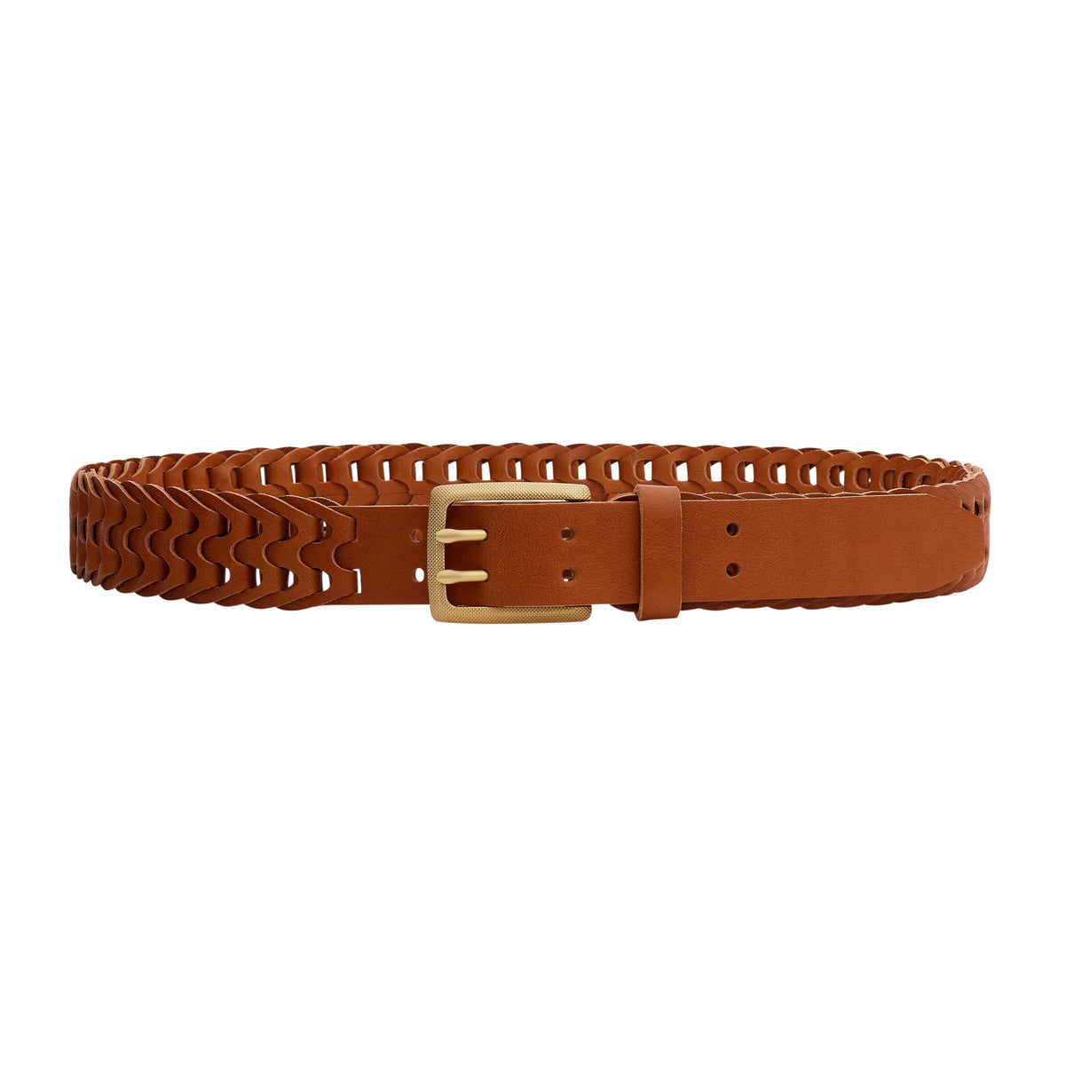 Rag & Bone Tan Woven South Dress Belt